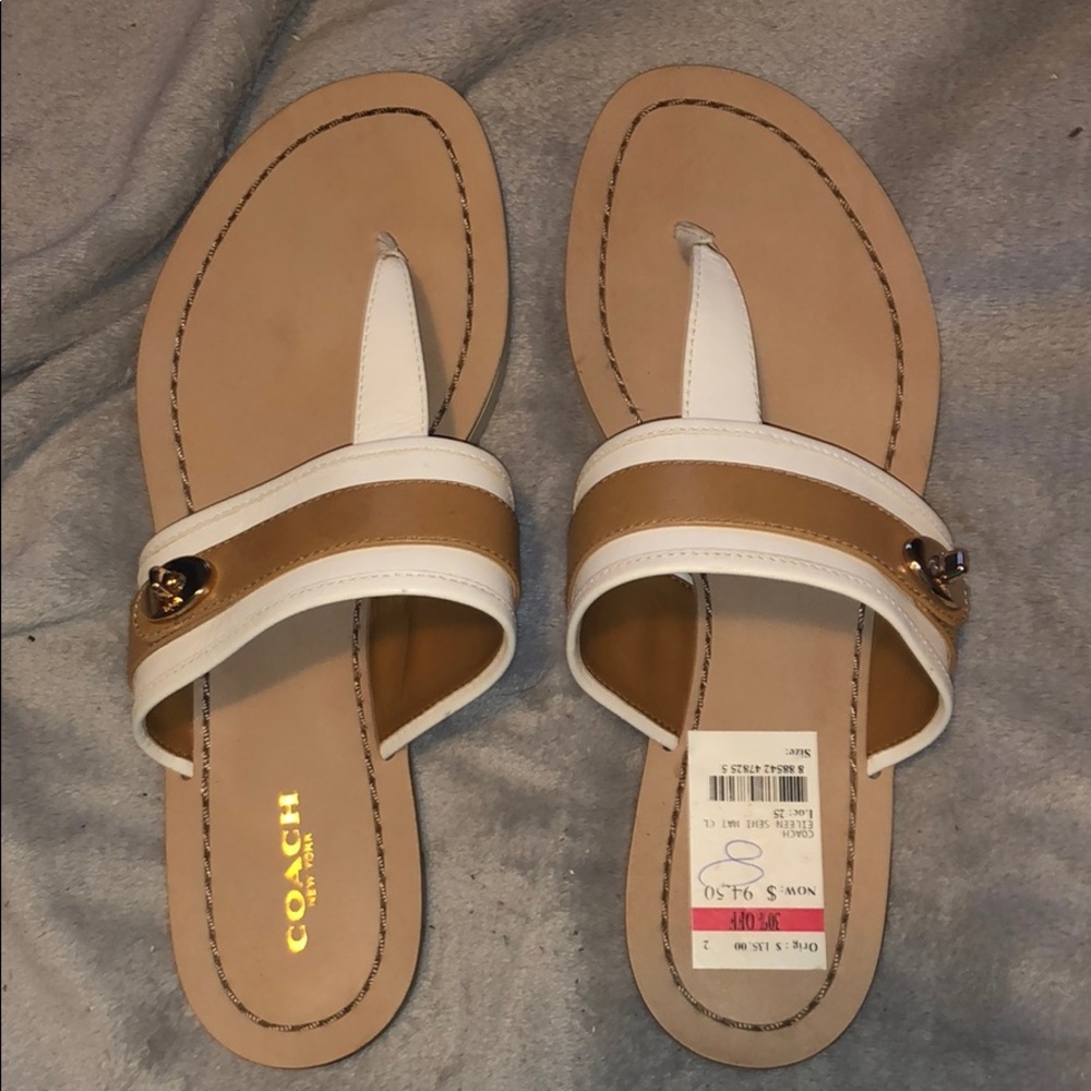 Coach sandals